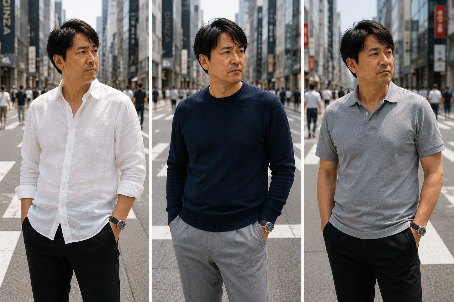 40代のNGファッション3選 ― 元UA販売員の妻が即NGを出した3着(妻監修)