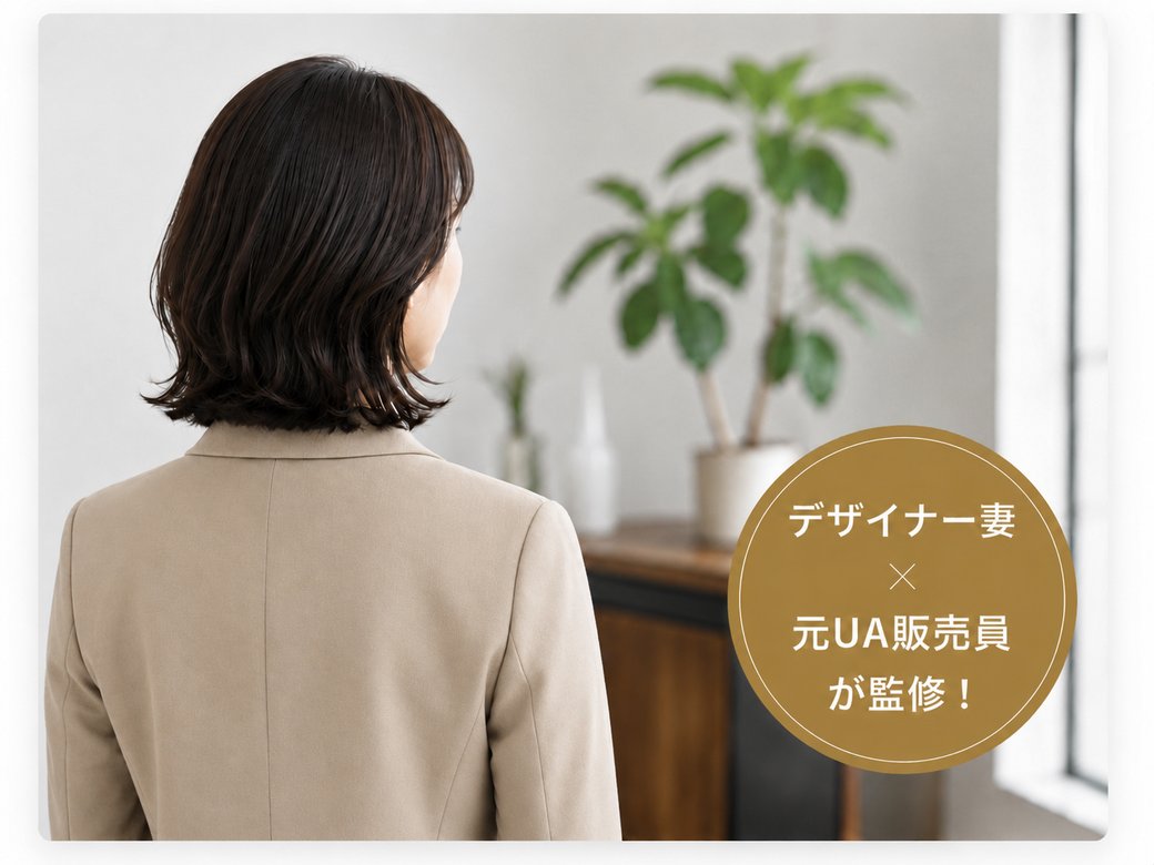 後ろ姿の女性 ― デザイナー妻・元UA販売員が監修